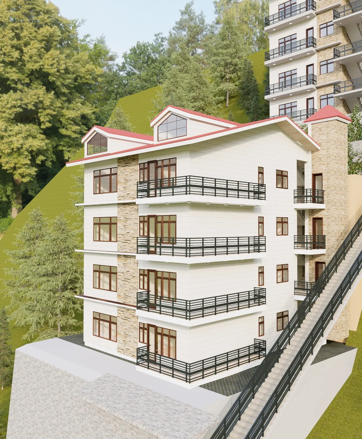 Sungrove 3 BHK apartment, Block B